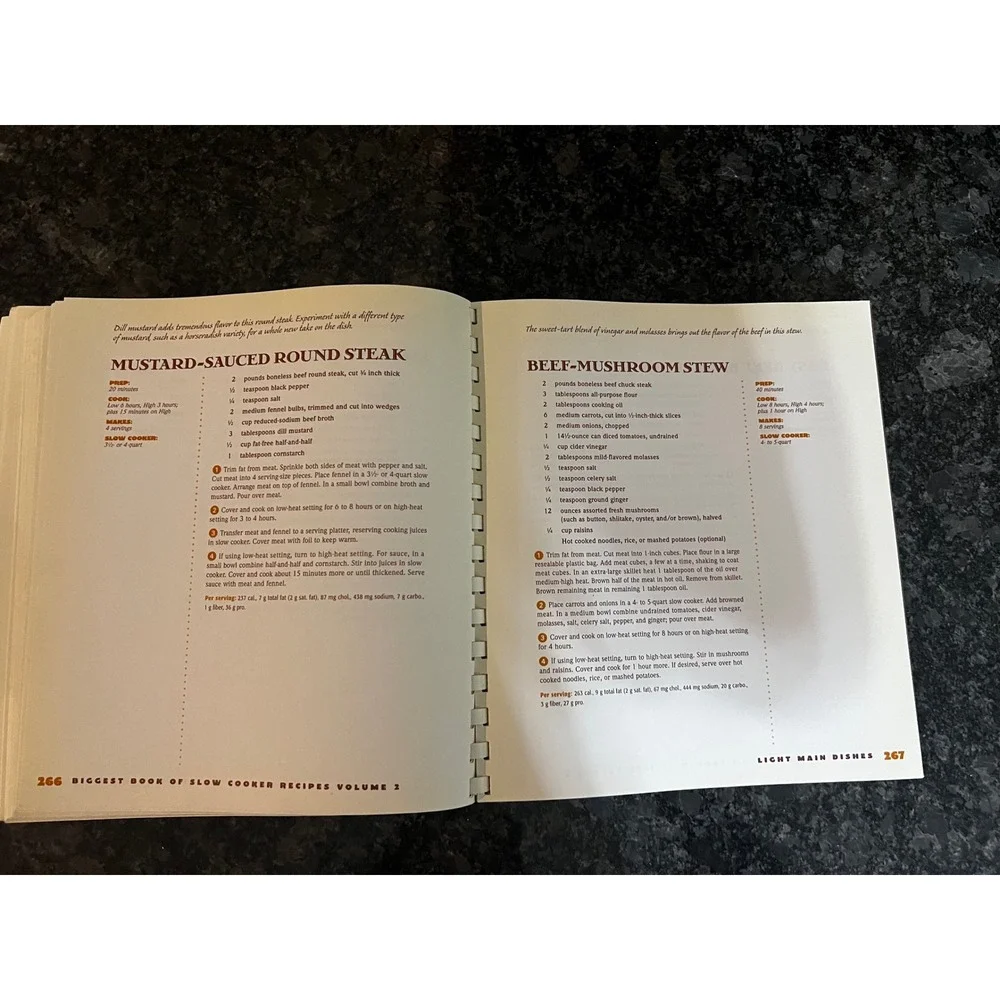 Better Homes and Gardens Slow‎ Cooker Recipes Cookbook Volume 2 Spiral 2006